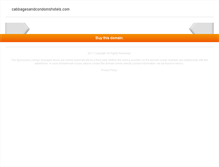 Tablet Screenshot of cabbagesandcondomshotels.com